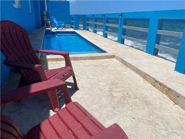 Willa Casita Familiar Con Vista Al Mar Y Piscina Arecibo Zewnętrze zdjęcie